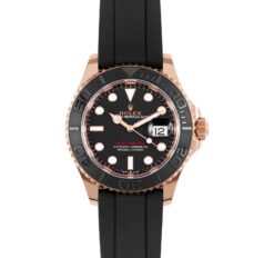 ROLEX OYSTER PERPETUAL YACH MASTER (GOLDEN/BLACK) WATCH