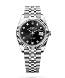 ROLEX DATE JUST PREMIUM DIMOND PREMIUM STAINLESS STEEL WATCH