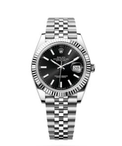 ROLEEX OYSTER DATE JUST BLACK PREMIUM QUALITY WRIST WATCH