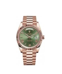 ROLEX OYSTER PERPETUAL DAY DATE (EVERROSE/GOLD) MEN WATCH