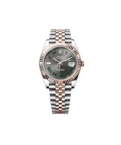 ROLEX OYSTER PERPETUAL DAY DATE 41 ROMEN DIAL WRIST WATCH