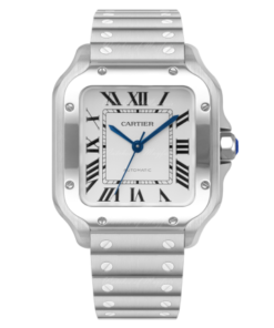 CARTIER SANTOS DE STAINLESS STEEL PREMIUM WRIST WATCH