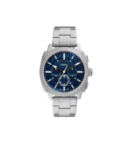 FOSSIL PREMIUM FS6095 METAL (SILVER/BLUE) WRIST WATCH (2025 MODEL)