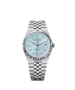 ROLEX LAND-DWELLER 40 OYSTER STEEL PLATINUM  WATCH (2025) MODEL
