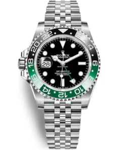 ROLEX GMT MASTER 2 STAINLESS STEEL WATCH