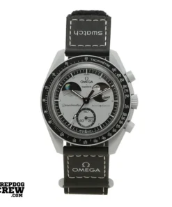 Swatch x Omega Bioceramic Moonswatch Mission to the Super Black Moonphase