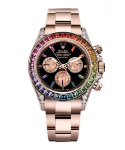 Rolex Rainbow daytona rose gold